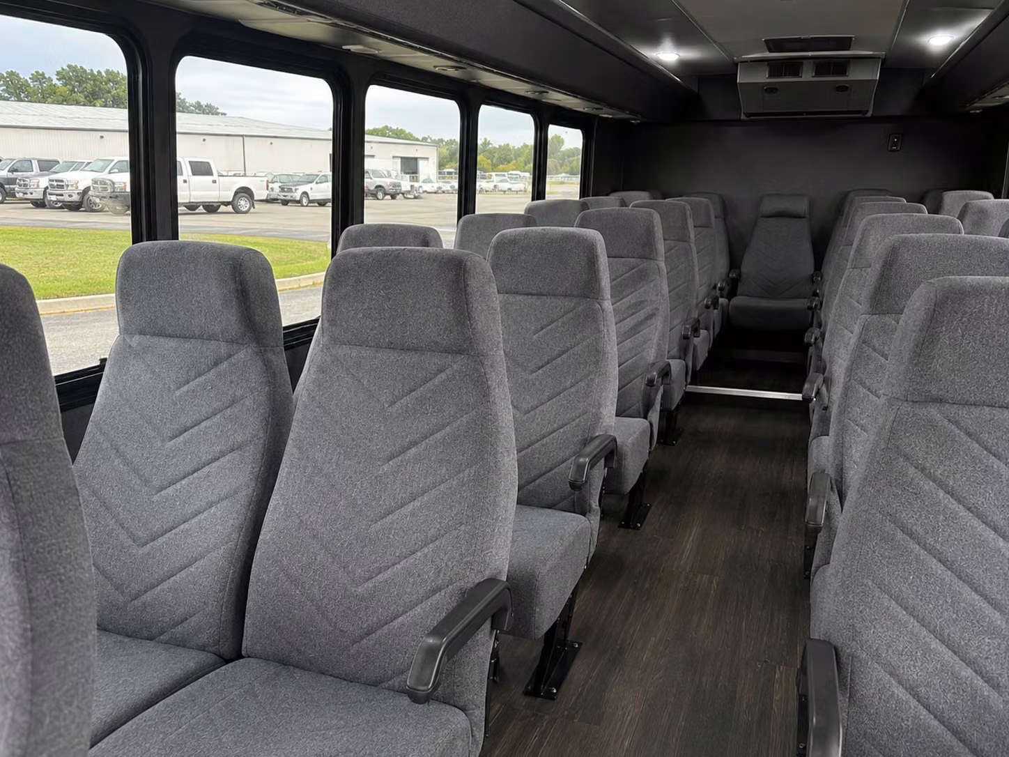 18 passenger minibus interior