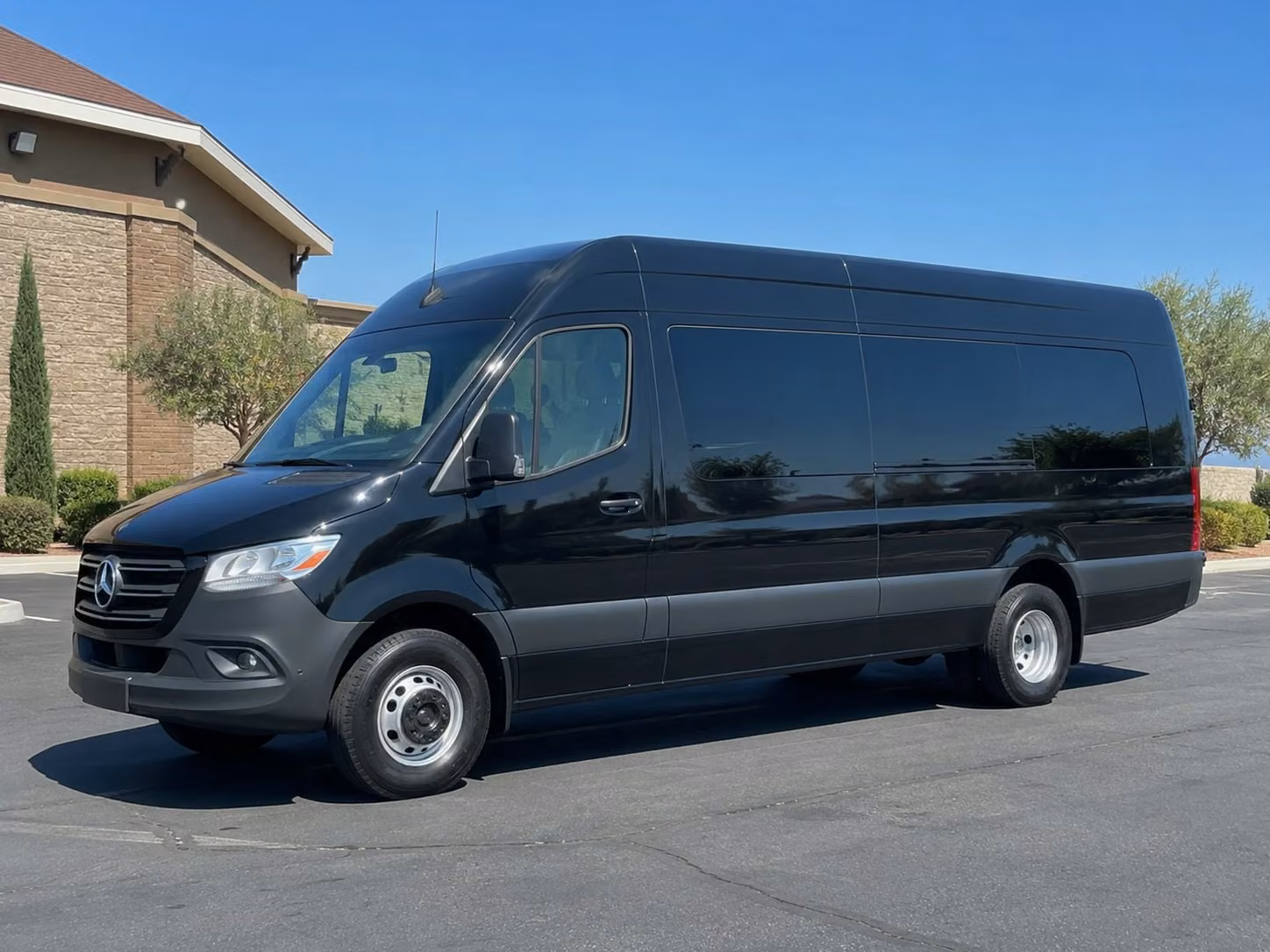 sprinter van with driver